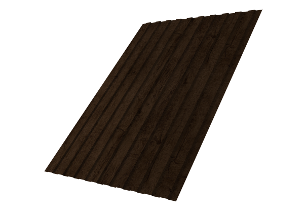Профнастил С8B v03 0,45 Print Elite Antique Wood TwinColor