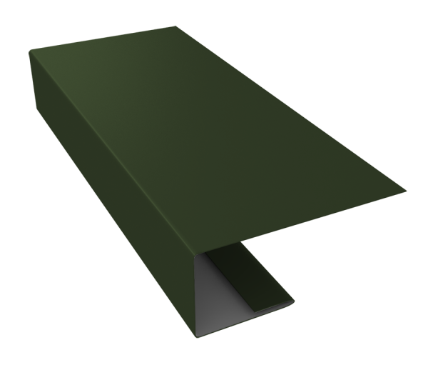 J-Профиль 18мм 0,5 Satin Matt TX RAL 6020 хромовая зелень (2м)