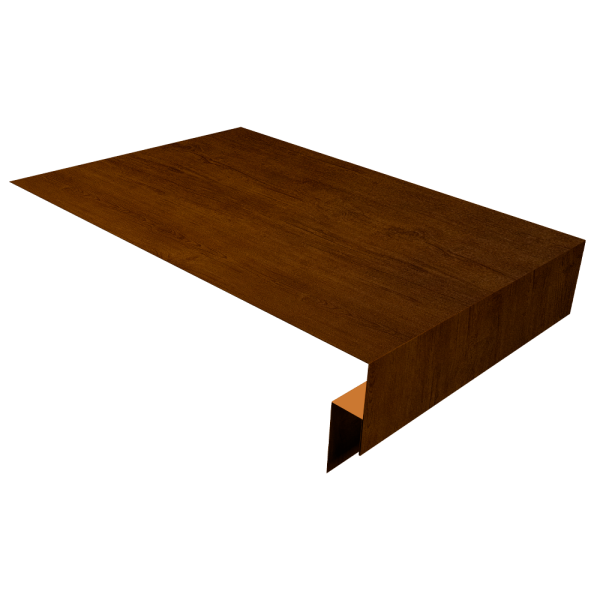 Планка околооконная сложная 250х50х18 (j-фаска) 0,45 Print Premium Golden Wood Intense FTC (2м)