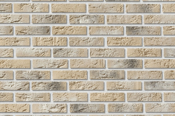 Рядовая плитка Leonardo Stone Париж-2 гипс 52 с расшивкой 1,2 см