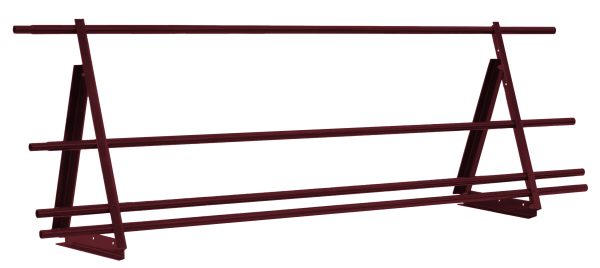 Ограждение кровельное со снегозадержателем Optima 0,65х2м RAL 3005