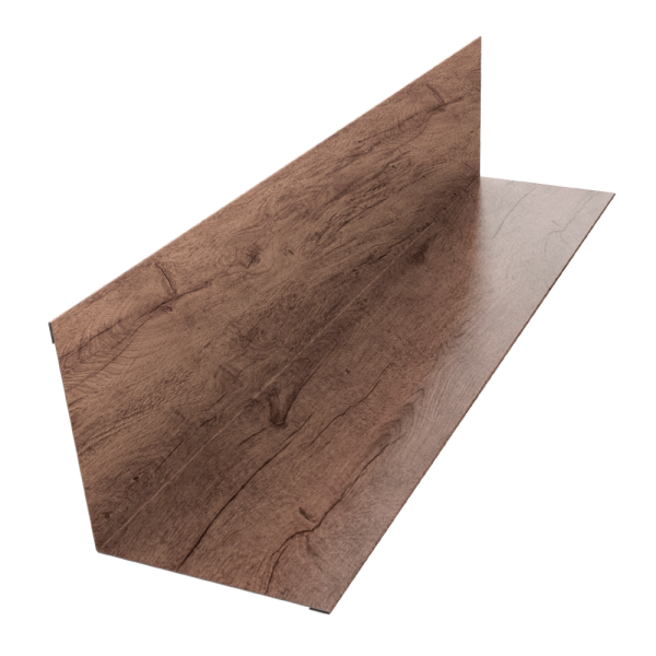 Угол внутренний 110х110 0,45 Print Premium Almond Wood Fresh (2м)