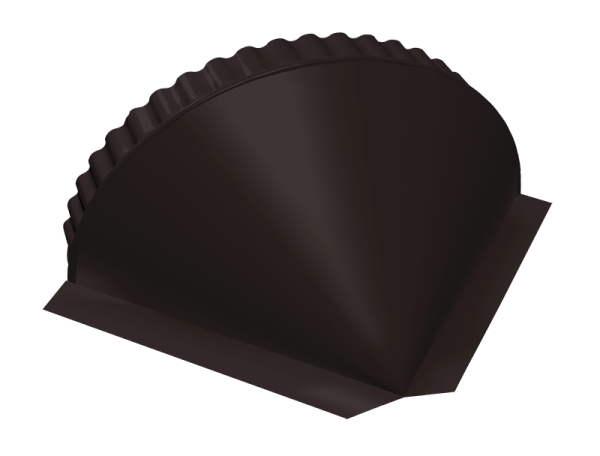 Заглушка малая конусная 0,5 PurPro RAL 9005 черный
