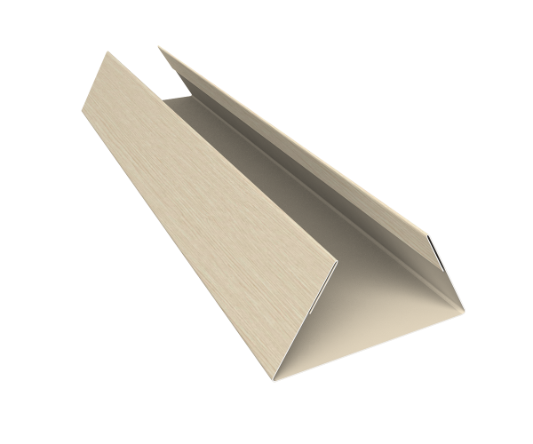 Планка стыковочная составная нижняя 0,45 Print Elite Milky Wood TwinColor (3м)