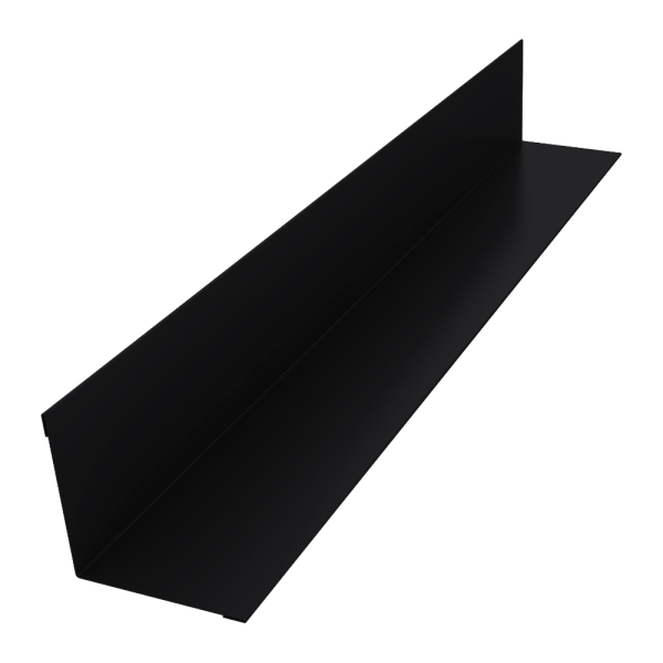 Угол внутренний 30х30 0,5 Drap TX RAL 9005 черный (2м)