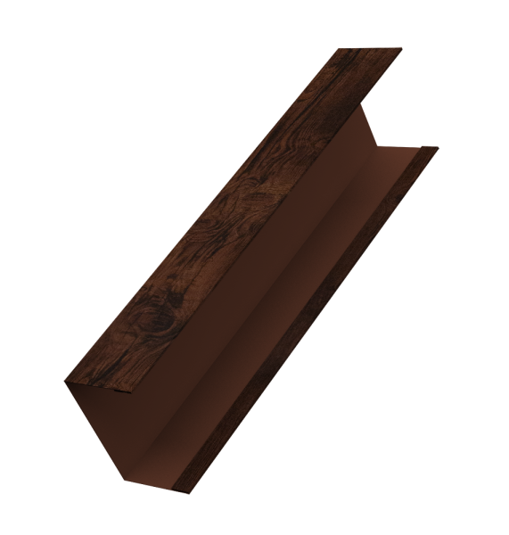 Крышка жалюзи Milan, Tokyo (для калиток, ворот) 0,45 Print Elite Cherry Wood TwinColor (3м)