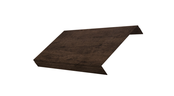 Ламель обратная 150 забора жалюзи Texas 0,45 Print-Double Elite Antique Wood