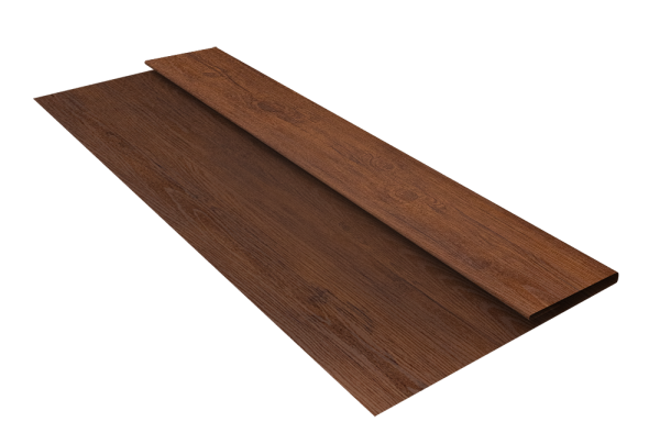 Планка стартовая Блок-Хаус new Grand Line 0,45 Print-Double Elite Golden Wood (3м)