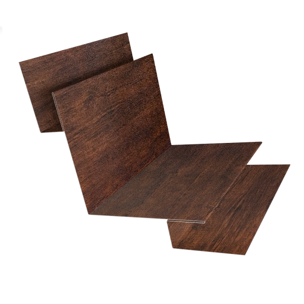 Угол внутренний сложный 90 град. 0,45 Print-Double Premium Cherry Wood Dark F (3м)