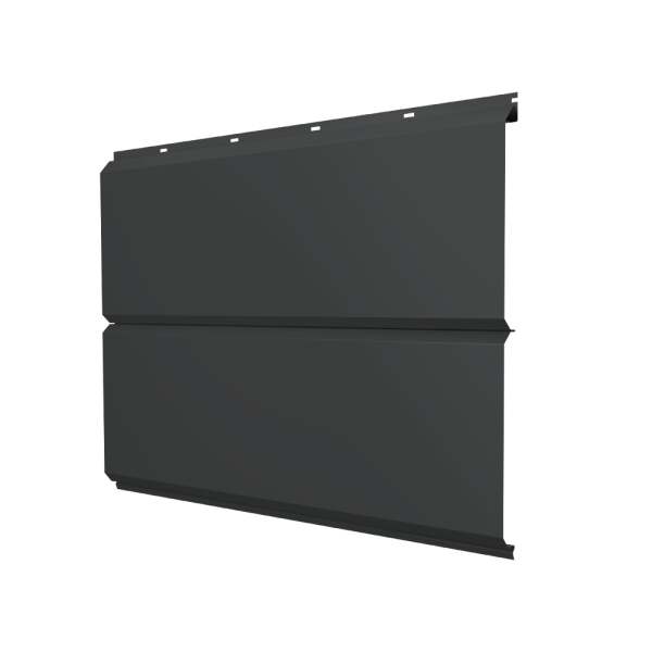 ЭкоБрус new 0,5 Velur X с пленкой RAL 7016 антрацитово-серый