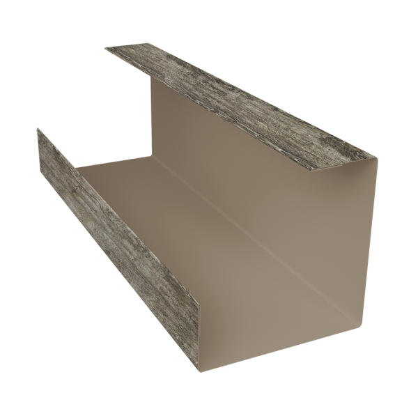 Планка угла внутреннего составная нижняя 0,45 Print Elite Nordic Wood TwinColor (2м)