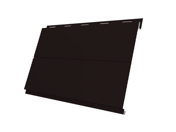 Софит Вертикаль 0,2 line Grand line 0,5 Satin с пленкой RAL 9005 черный