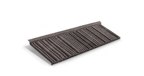 Лист композитной черепицы Metrotile WoodShake сланцевый