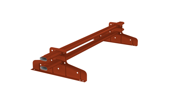 Снегозадержатель Стандарт Т4 d 40х20 RAL 8017 (1м)