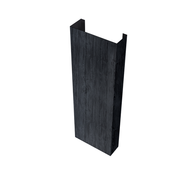 Полустолб для С20 0,45 Print Premium с пленкой Grey Wood TwinColor (L3,0)