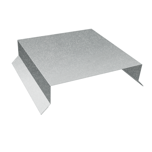 Парапетная крышка прямая 150мм 0,6 Zn (2,5м)