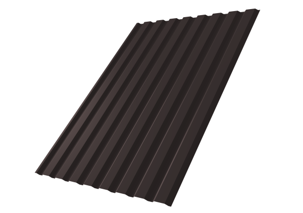 Профнастил С20A 0,45 Drap TR с пленкой RAL 9005 черный