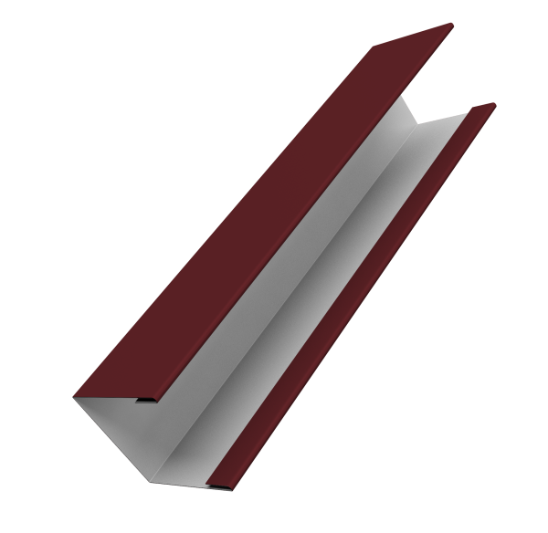 Крышка жалюзи Milan Slim 0,7 PE RAL 3005 красное вино (3м)