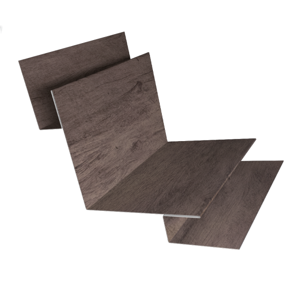 Угол внутренний сложный 90 град. 0,45 Print Premium Almond Wood Fresh (2м)