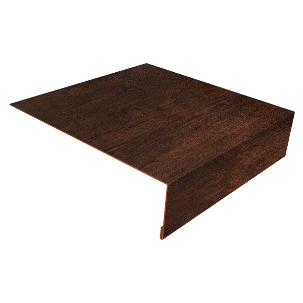 Планка околооконная простая 200х75 0,45 Print Premium Cherry Wood Dark FTC (3м)