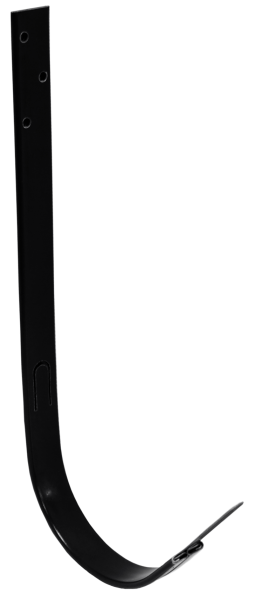 Крюк длинный GL PU 125 мм RAL 9005 черный