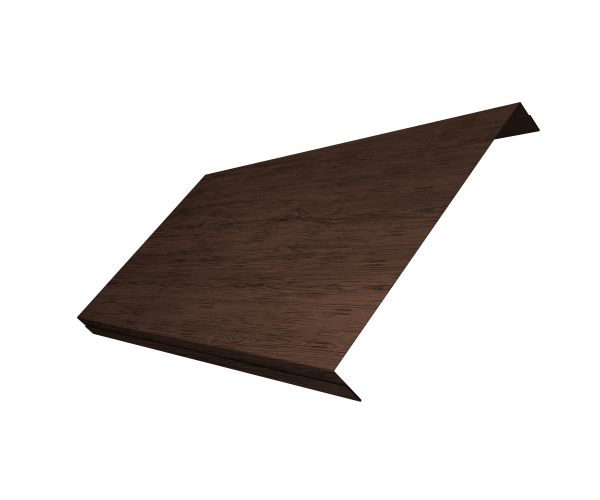 Ламель обратная 200 забора жалюзи Texas 0,45 Print-Double Elite Antique Wood