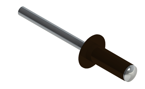 Заклёпка вытяжная Daxmer 4,0х10 (1000шт) алюм/сталь RR 32