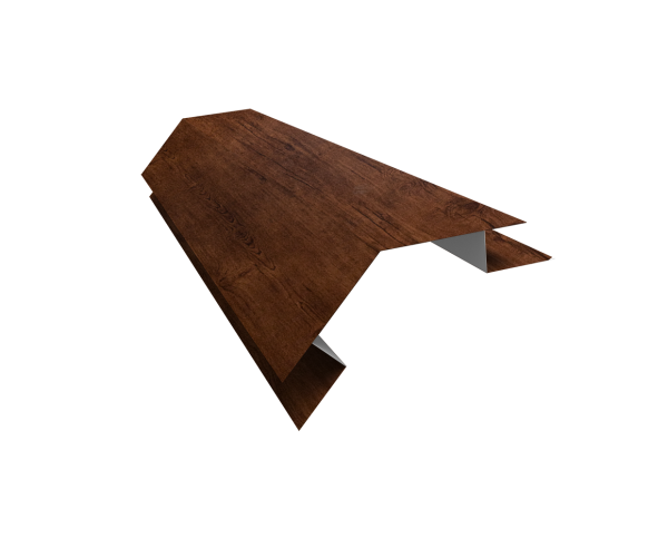 Планка угла внешнего сложного 135 градусов Блок-Хаус new Grand Line 0,45 Print Premium Cherry Wood Fresh TwinColor (3м)