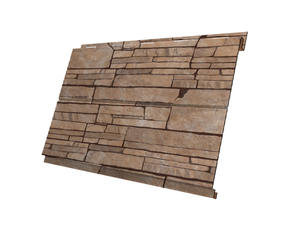 Софит Вертикаль 0,2 line Grand line 0,45 Print Elite с пленкой Sand Stone TC