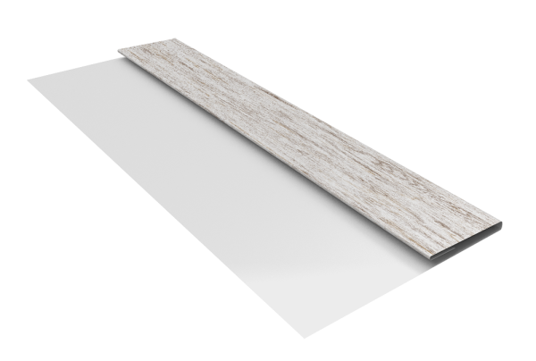 Планка стартовая Блок-Хаус new Grand Line 0,45 Print Elite Snow Wood TwinColor (2м)