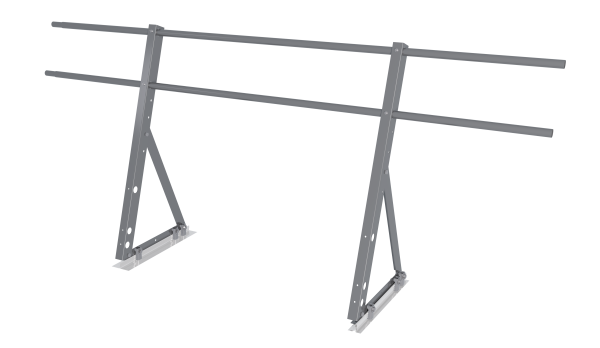 Ограждение кровельное на фальц Optima 0,9х2м RAL 7004