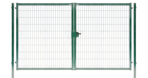 Ворота Medium New Lock 1,53х3,5 RAL 6005