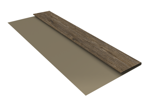 Планка стартовая Блок-Хаус new Grand Line 0,45 Print Elite Nordic Wood TwinColor (3м)