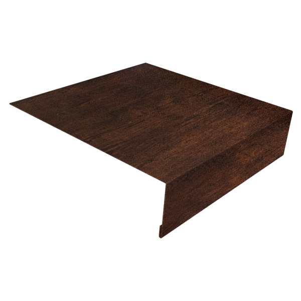 Планка околооконная простая 200х75 0,45 Print-Double Premium Cherry Wood Dark F (2м)