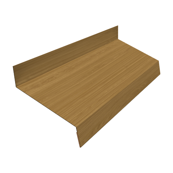 Отлив простой 50 0,45 Print Elite Honey Wood TwinColor (3м)