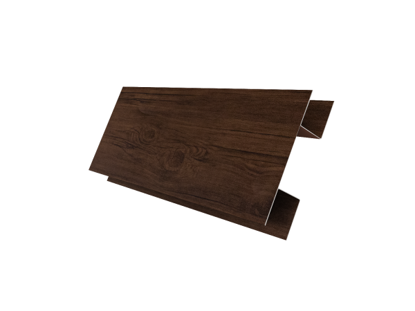 Планка H-образная Блок-Хаус new Grand Line 0,45 Print Premium Cherry Wood Fresh TwinColor (3м)