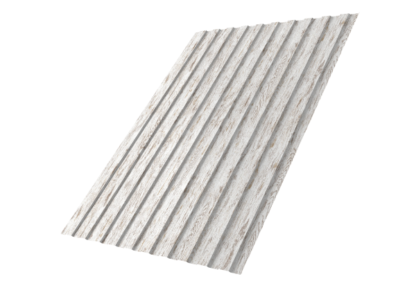 Профнастил С8B v02 0,45 Print Elite Snow Wood TwinColor