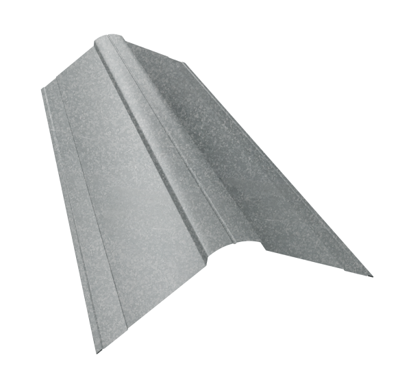 Планка конька фигурного 150x150 0,7 Zn (2м)
