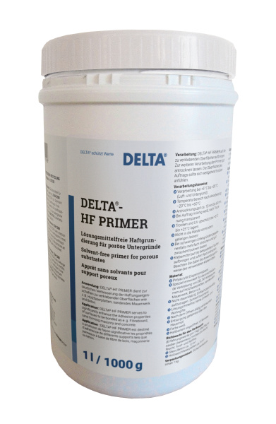 Грунтовка Delta-HF-Primer без растворителей для пористых оснований перед применением клеящих лент (1л)