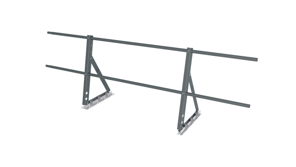 Ограждение кровельное на фальц Optima 0,65х2м RAL 7005