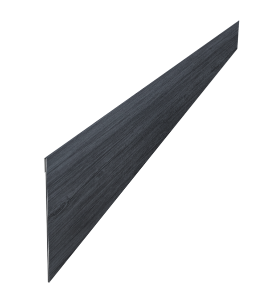 Ламель забора жалюзи Palermo 0,45 Print Premium с пленкой Grey Wood TwinColor
