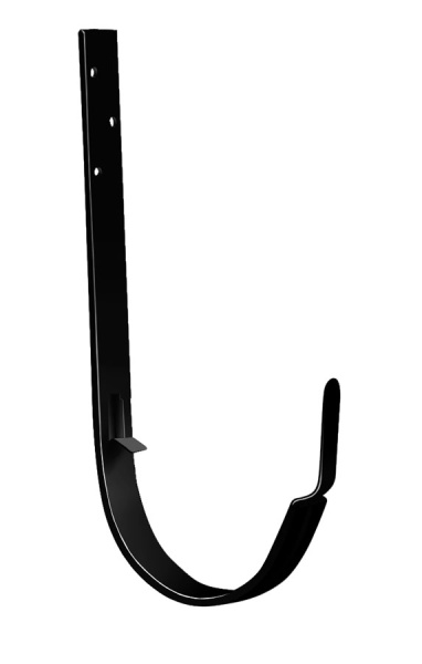 Крюк длинный GL PE 125 мм RAL 9005 черный