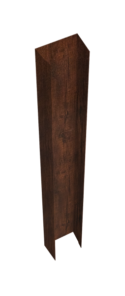 Крепежная планка верхняя Texas 0,45 Print-Double Premium Cherry Wood Dark F (3м)