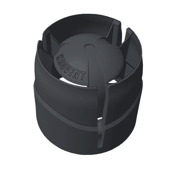 Колпак Krovent Hupcap 110 new серый