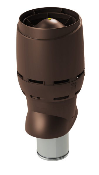 Выход вентиляционный Vilpe Flow XL 200/ИЗ/500 коричневый