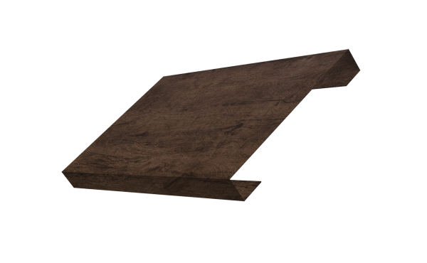 Ламель лицевая 150 забора жалюзи Texas 0,45 Print-Double Premium Antique Wood