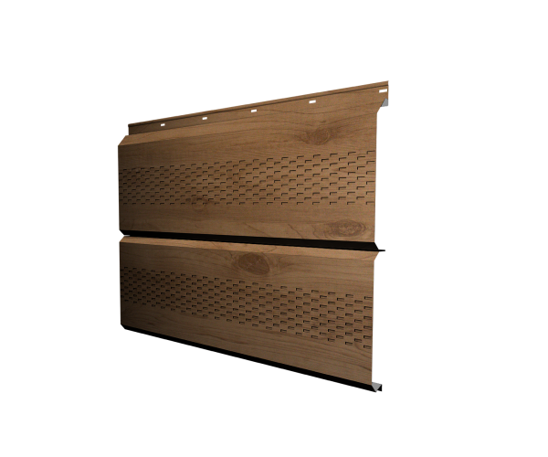 Софит ЭкоБрус с перфорацией 0,345 Grand Line 0,45 Print Premium Pine Wood Fresh