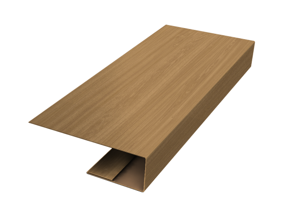 J-Профиль 12мм 0,45 Print Elite Honey Wood TwinColor (2м)