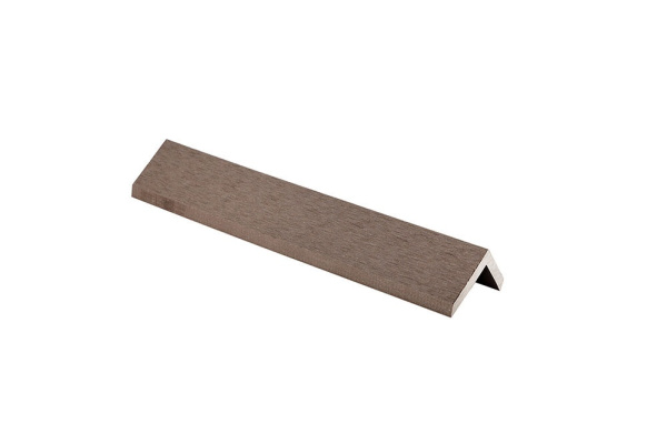 Профиль угловой CM Decking 2000х50х38х8 мм цвет wenge (венге)