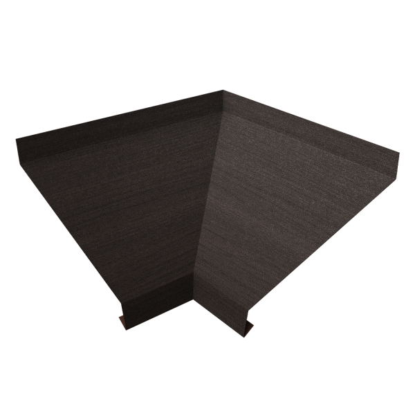 Угол отлива внутренний 250 0,45 Print Elite с пленкой Coffee Wood TwinColor